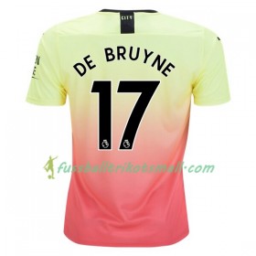 Fußballtrikots Manchester City De Bruyne 17 2019-2020 Kurzarm Ausweichtrikot kaufen